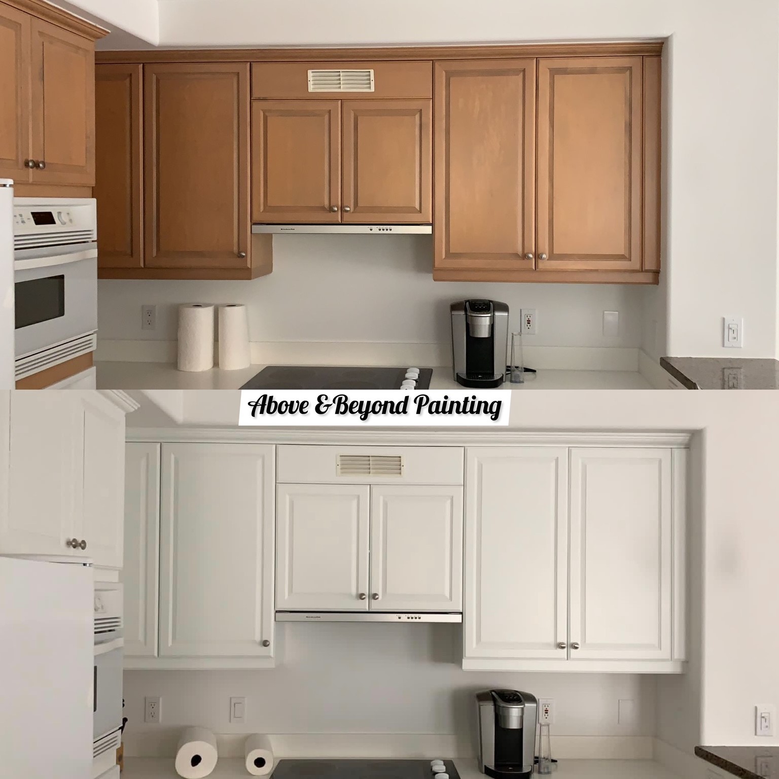 Interior & Exterior Painting 8 Cabinet Refinishing