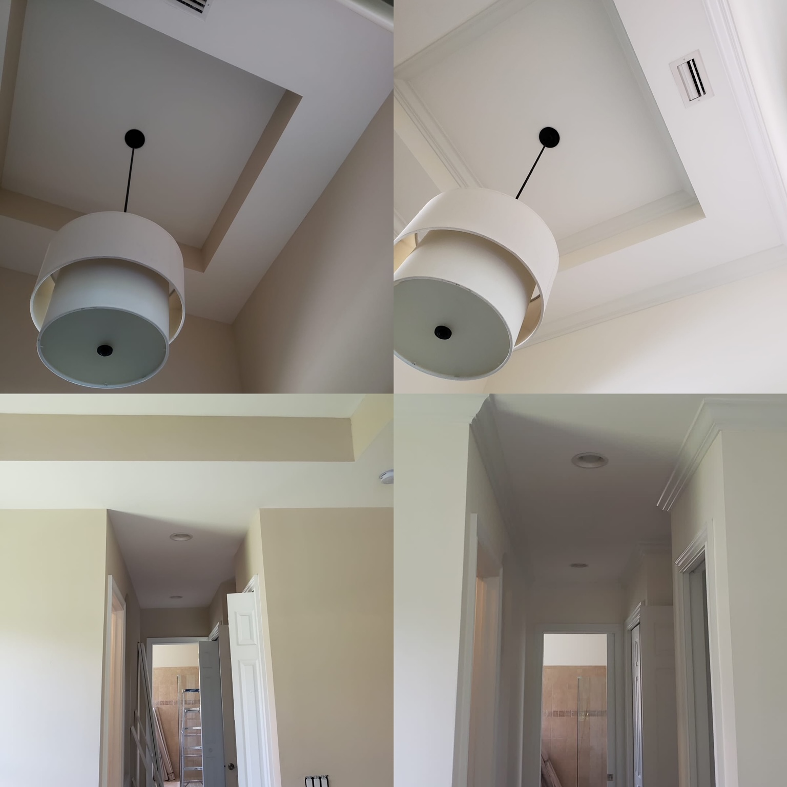 Crown Molding Before and After