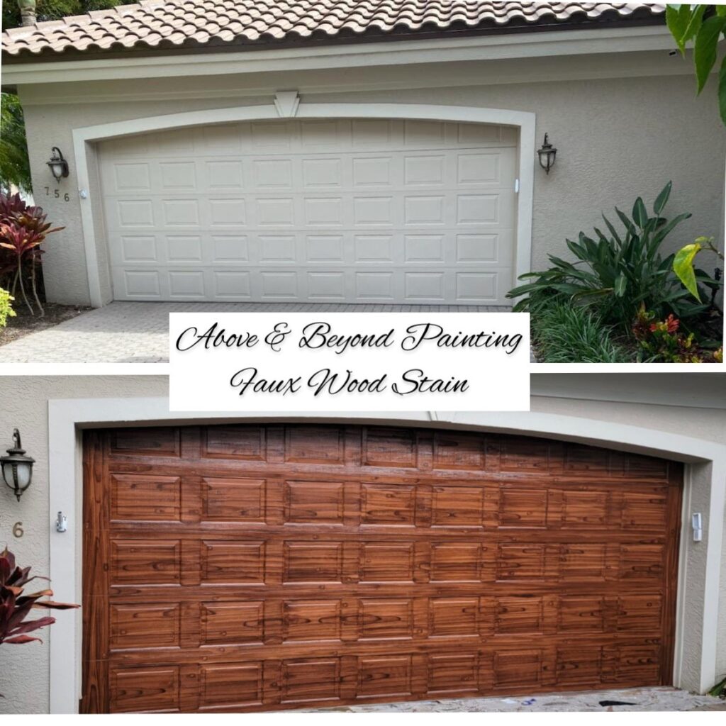 Garage Door Refinishing