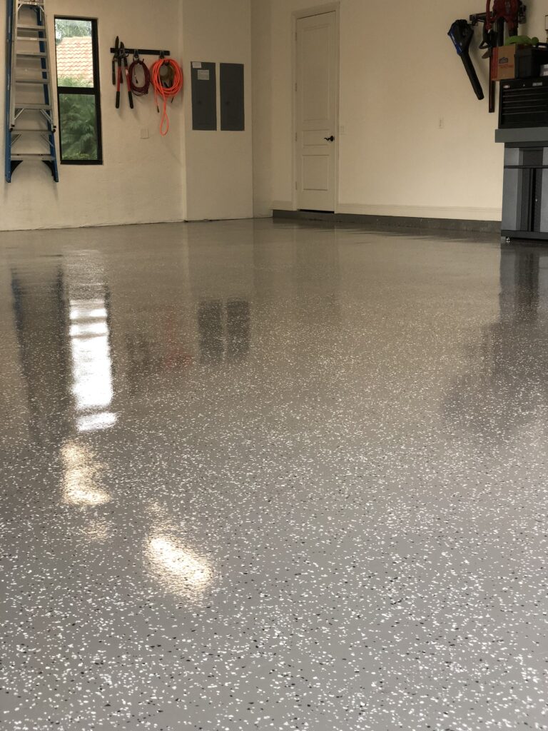 epoxy floor coating garage southwest florida