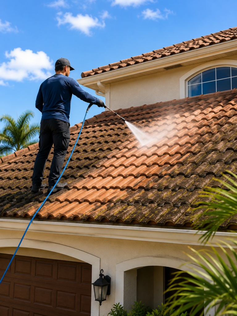Above and Beyond Painting crew providing residential painting and exterior home services in Cape Coral